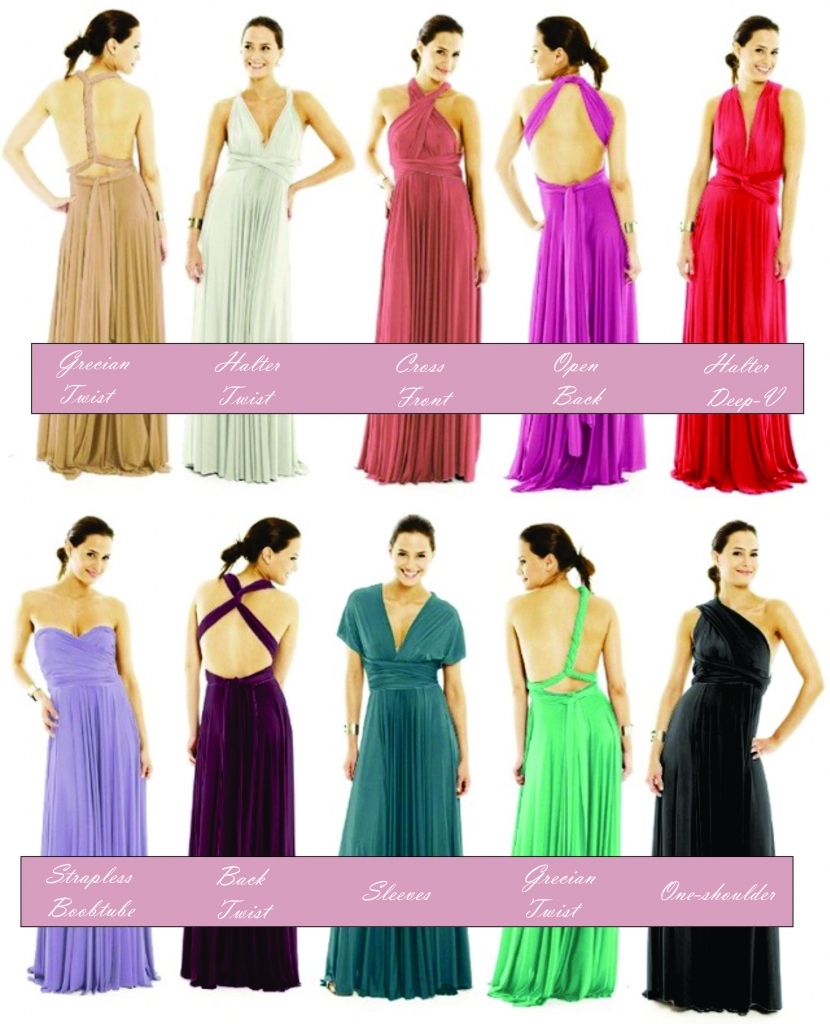 Infinity dress styles for your body shape! - Infinity Dress
