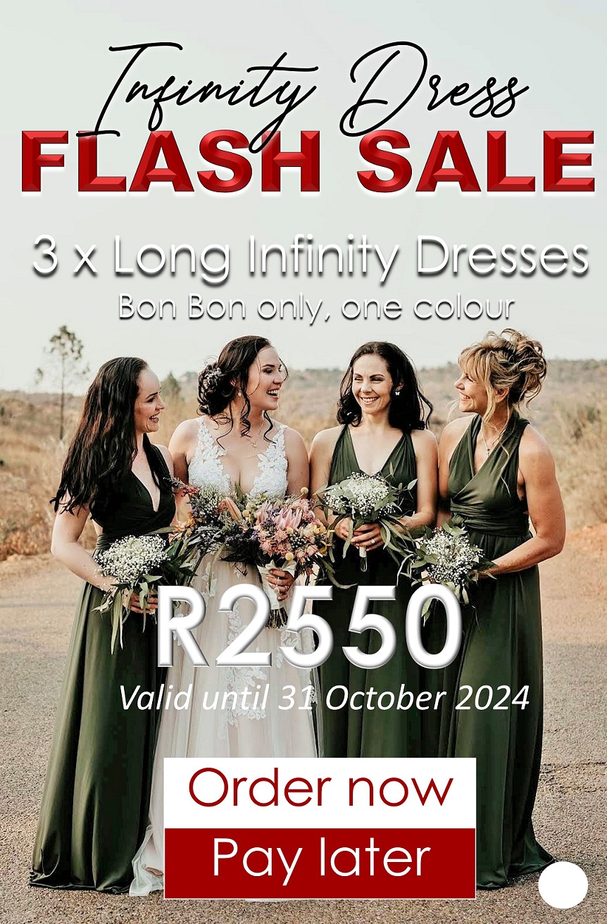 You are currently viewing Infinity Dress FLASH Sale